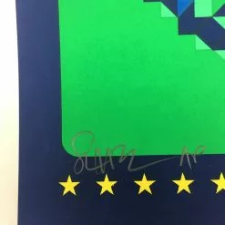 Ben Harper - 2009 Todd Slater Poster Austin, TX Austin City Limits ACL With Rele