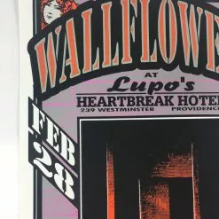 Wallflowers - 1997 Mark Arminski Poster Providence, RI Lupo's Heartbreak Hotel Gig Posters