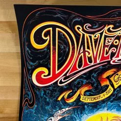 Gig Posters Dave Matthews Band - 2021 Miles Tsang Poster George, WA 9/4