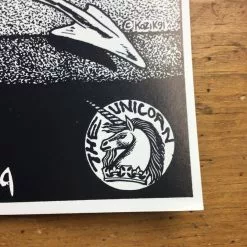 Slayer - 1991 Frank Kozik Poster Houston, TX The Unicorn