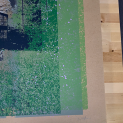 Untitled - Dan MacAdam Crosshair Chicago Poster Art Test Print