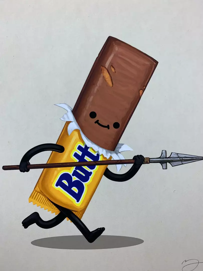 Boar Spear - 2019 Mike Mitchell Poster Print Food Dudes Art Prints 3 Boar Spear - 2019 Mike Mitchell Poster Print Food Dudes Art Prints