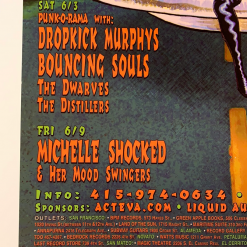 Dave Normal Gig Posters MHP 93 Dropkick Murphys - 2000 Poster Maritime Hall San Fran 1st