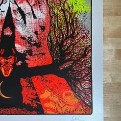 Smashing Pumpkins Marilyn Manson - 2015 Lindsey Kuhn Poster Red Rocks Morrison, CO 1st