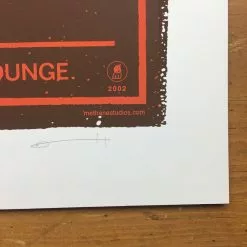 Gig Posters The Breeders - 2002 Methane Studios Poster Atlanta, GA Echo Lounge