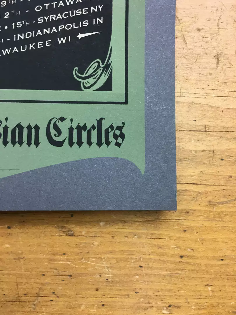 Pelican - 2006 Burlesque Of North America Poster Multiple Venues 8 Pelican - 2006 Burlesque Of North America Poster Multiple Venues