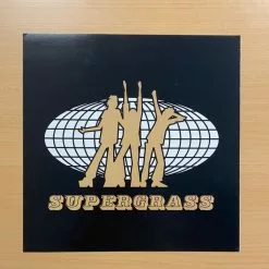 Sold Out Posters Supergrass - 1997 Original Vinyl Poster Insert 12x12 Record Art