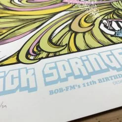 Rick Springfield - 2015 Billy Perkins Poster Cedar Park Center Gig Posters 14 Rick Springfield - 2015 Billy Perkins Poster Cedar Park Center Gig Posters