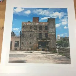 Printers' Ball - 2009 Dan MacAdam Crosshair Poster Art Print