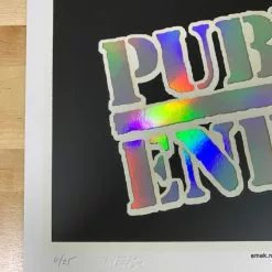 Public Enemy Variant - 2020 Emek Poster Foil NO Date The Terrordome GID