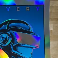 Daft Punk - 2016 Tim Doyle Poster Discovery FOIL