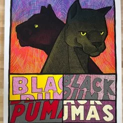 Black Pumas - 2020 Jay Ryan Poster The Wiltern Los Angeles, CA