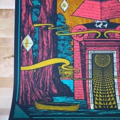 Gig Posters Billy Strings - 2021 Status Serigraph Poster Mobile, AL 4/10