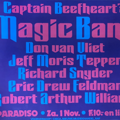 Sold Out Posters Captain Beefheart's Magic Band - 1980 Poster Amsterdam, NED Paradiso