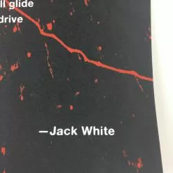 The White Stripes City Lights - Third Man Records Poster