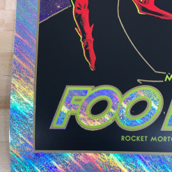 Foil Posters Foo Fighters - 2020 Brian Ewing Poster Cleveland, OH Rapture Foil 13 Foil Posters Foo Fighters - 2020 Brian Ewing Poster Cleveland, OH Rapture Foil