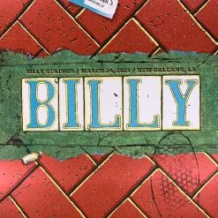 Billy Strings - 2021 Mike Tallman Poster New Orleans, LA 3/24 1st