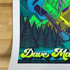 Gig Posters Dave Matthews Band - 2021 Jim Mazza Poster Grand Rapids, MI 13 Gig Posters Dave Matthews Band - 2021 Jim Mazza Poster Grand Rapids, MI