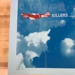 Killers - 2013 Todd Slater Poster Atlantic City, NJ Borgata