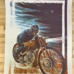 Bless The Wheel - 2021 Zeb Love Poster Motorcycle Art Print Art Prints 9 Bless The Wheel - 2021 Zeb Love Poster Motorcycle Art Print Art Prints