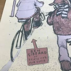 A Very Milky Christmas - 2002 Jay Ryan Poster Death Cab For Cutie Milwaukee 9 A Very Milky Christmas - 2002 Jay Ryan Poster Death Cab For Cutie Milwaukee