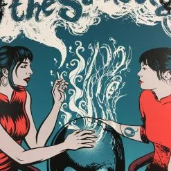 Queens Of The Stone Age - 2008 Justin Hampton Poster Calgary, CAN Calgary Stampe
