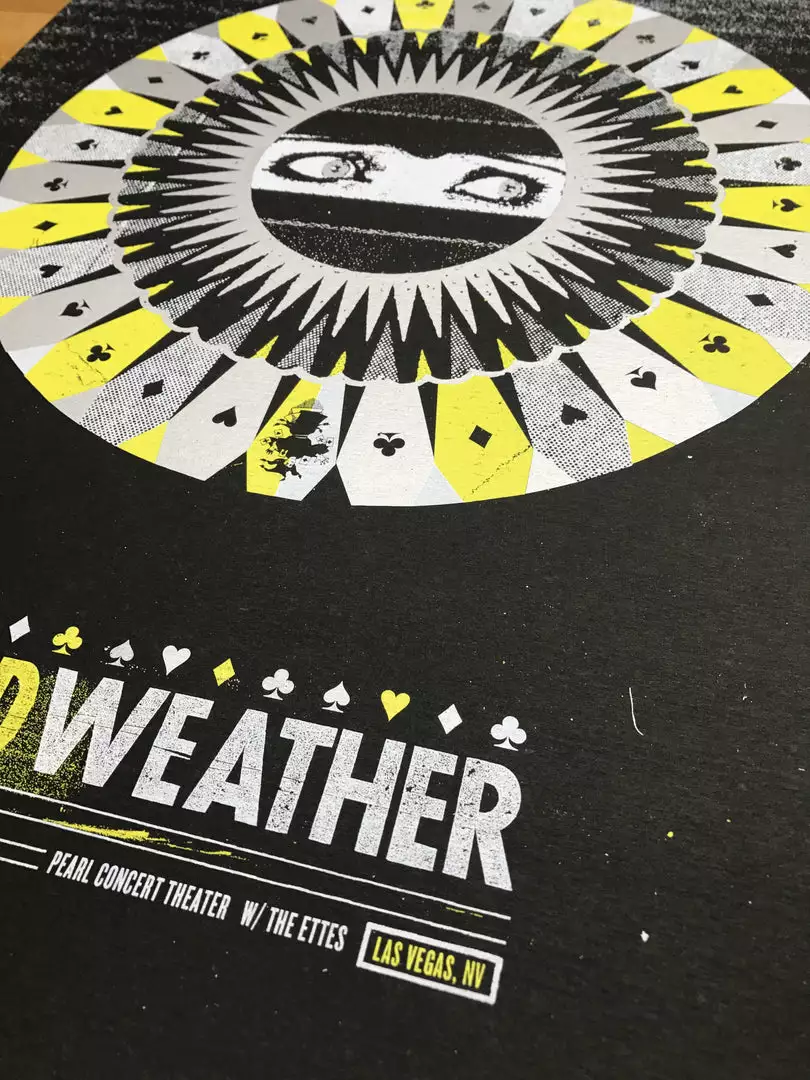 Gig Posters The Dead Weather - 2010 The Silent Giants Poster Las Vegas, NV 6 Gig Posters The Dead Weather - 2010 The Silent Giants Poster Las Vegas, NV