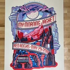 My Morning Jacket - 2016 Guy Burwell Poster Red Rocks Morrison, CO 5/29 Colorado