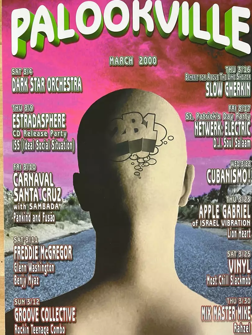 The Artworks MHP 88 March - 2000 Poster Palookaville Santa Cruz, CA 1st 3 The Artworks MHP 88 March - 2000 Poster Palookaville Santa Cruz, CA 1st