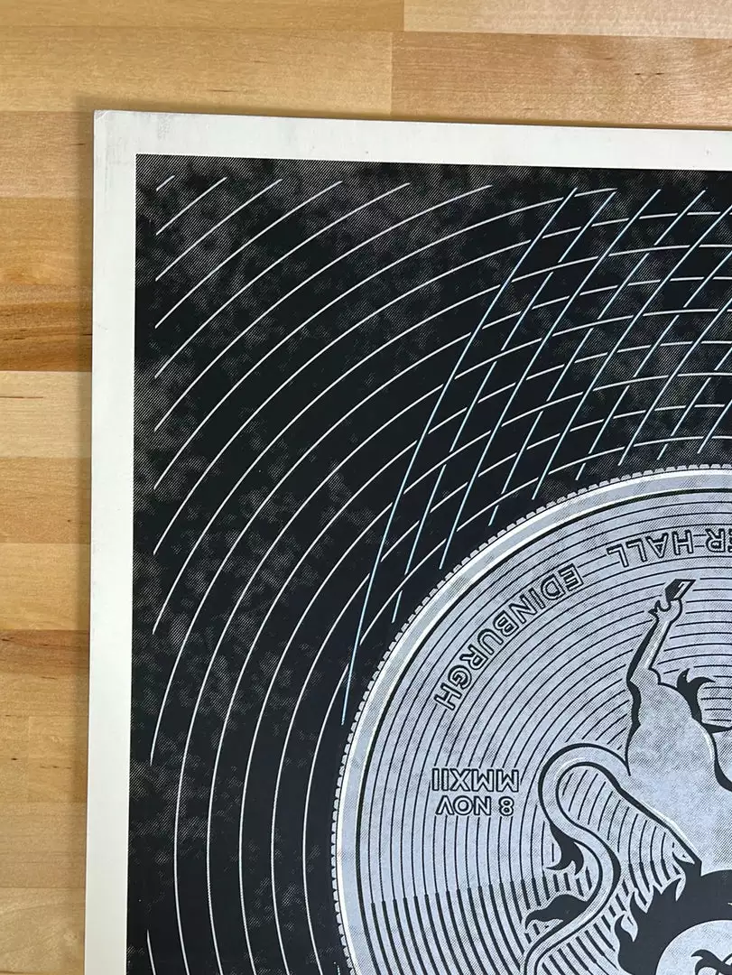 Gig Posters Jack White - 2012 DKNG Poster Usher Hall Edinburgh 5 Gig Posters Jack White - 2012 DKNG Poster Usher Hall Edinburgh