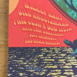 Grateful Dead/Fare Thee Well - 2015 Status Serigraph Poster Santa Clara, CA Levi 14 Grateful Dead/Fare Thee Well - 2015 Status Serigraph Poster Santa Clara, CA Levi