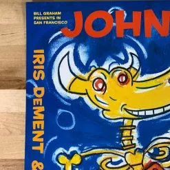 John Prine - 1999 Michael Wertz Poster Fillmore San Fran 1st BGF 391 Gig Posters