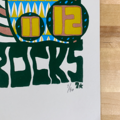 Colorado String Cheese Incident - 2007 Tripp Poster Red Rocks Morrison, CO