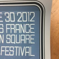 Pearl Jam - 2012 Greg Simkins Poster Craola Arras, France Main Square Festival Gig Posters