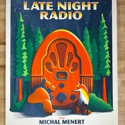 Colorado Late Night Radio - 2021 Mike Tallman Poster Denver, CO