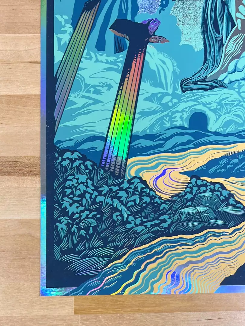 Half Hazzard Press Umphrey's McGee - 2019 Half Hazard Press Poster Chillicothe, IL FOIL Foil Posters 8 Half Hazzard Press Umphrey's McGee - 2019 Half Hazard Press Poster Chillicothe, IL FOIL Foil Posters