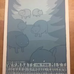 Art Prints Wombats In The Mist - 2009 Jay Ryan Poster Manchester, GBR RGG