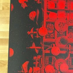 The White Stripes - 2021 Rob Jones Poster Greatest Hits Red/Black Jack White