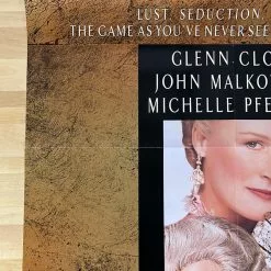 Sold Out Posters Dangerous Liaisons - 1988 One Sheet Movie Poster Original Vintage 27x40