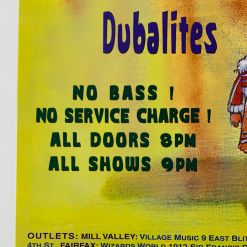 Sold Out Posters Gig Posters MHP 32B Maritime Hall - 1997 Poster Gregory Isaacs, Strictly Roots San Fran 1st