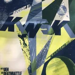 Kinski - 2004 Burlesque Of North America Poster Minneapolis, MN 7th St. Entry