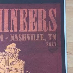 Sold Out Posters Lumineers - 2013 Poster Nashville, TN Ryman Auditorium