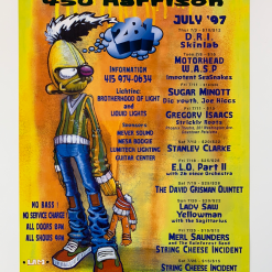 Sold Out Posters Gig Posters MHP 32 Maritime Hall - 1997 Poster July String Cheese Incident San Fran 1st