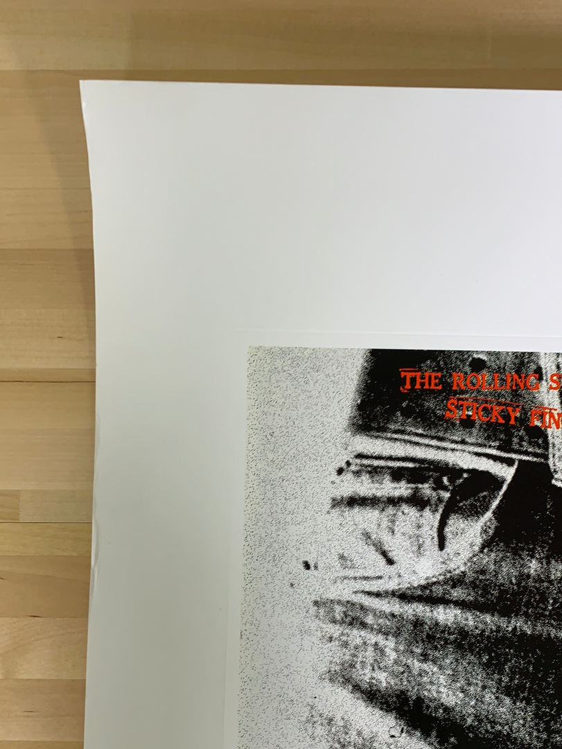 Sold Out Posters Gig Posters Rolling Stones - 1994 Official Poster Vintage Sticky Fingers X/5000 5 Sold Out Posters Gig Posters Rolling Stones - 1994 Official Poster Vintage Sticky Fingers X/5000