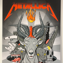 Metallica - 2019 Steve Seeley Poster Mockba, Moscow, Russia Luzhniki 9 Metallica - 2019 Steve Seeley Poster Mockba, Moscow, Russia Luzhniki