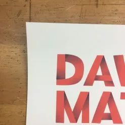 Gig Posters Dave Matthews Band - 2019 Aren Vandenburgh Poster Ridgefield, WA Sunlight Supply