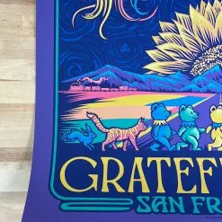 Grateful Dead - 2021 Todd Slater Poster San Francisco, CA Variant Gig Posters