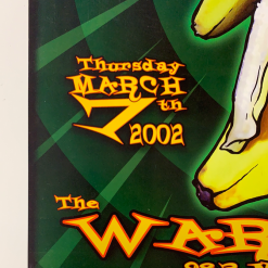 Gig Posters Gorillaz - 2002 Chris Shaw Poster The Warfield Theatre San Fran 1st