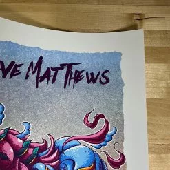 Dodo - 2021 BioWorkz Poster Dave Matthews Band Pink Gig Posters