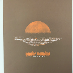 Yonder Mountain String Band - 2008 Table 2 Press Poster Boulder, CO